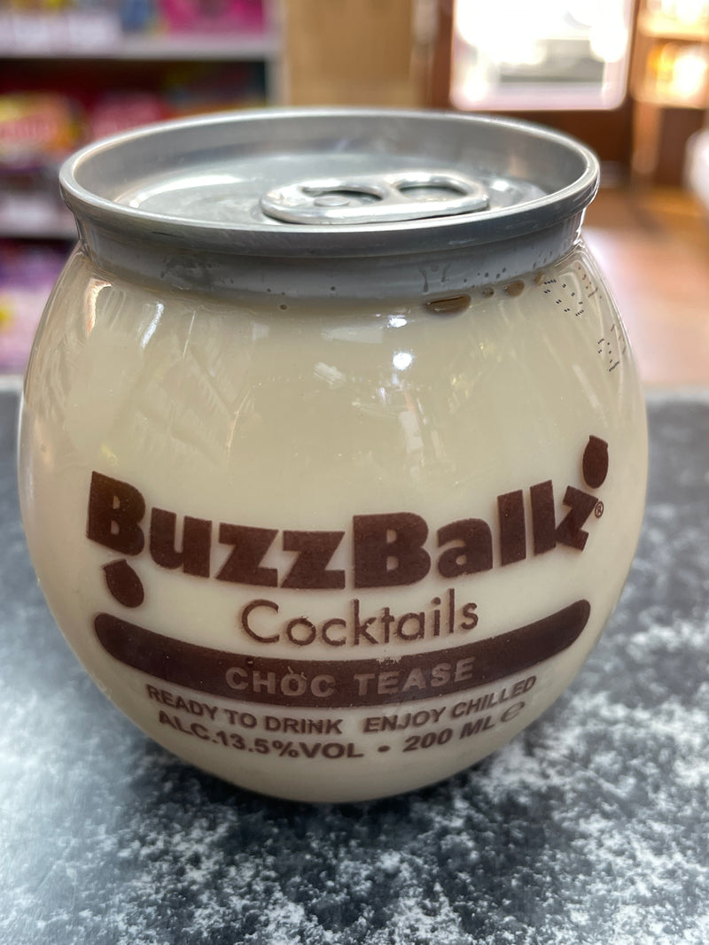 Buzz Ballz Choc Tease Can 200ml