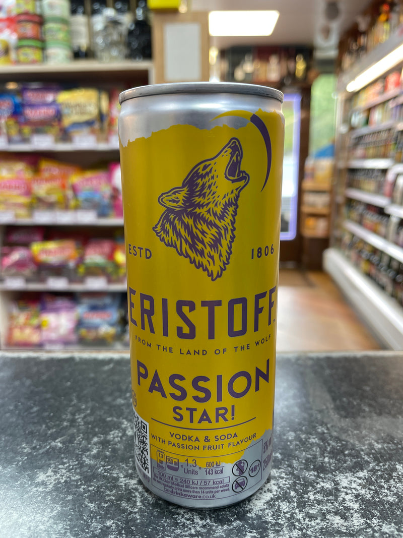 Eristoff Passion Star Can 250ml