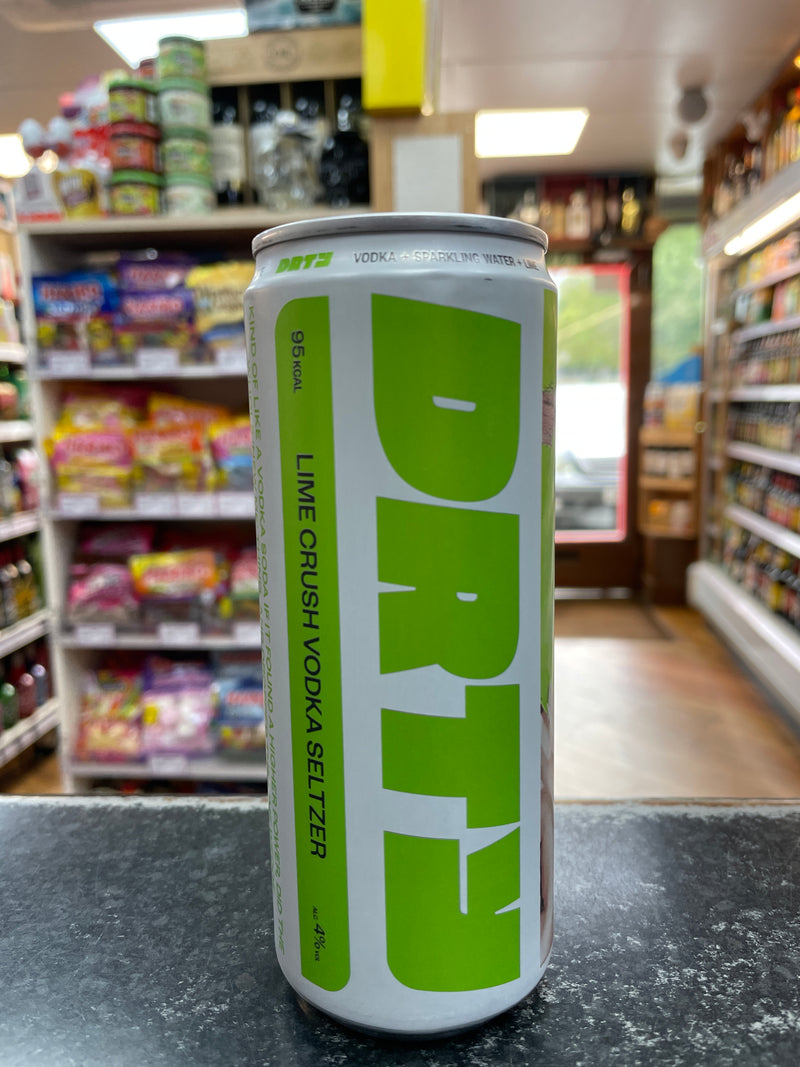 DRTY Lime Crush Vodka Seltzer can 330ml