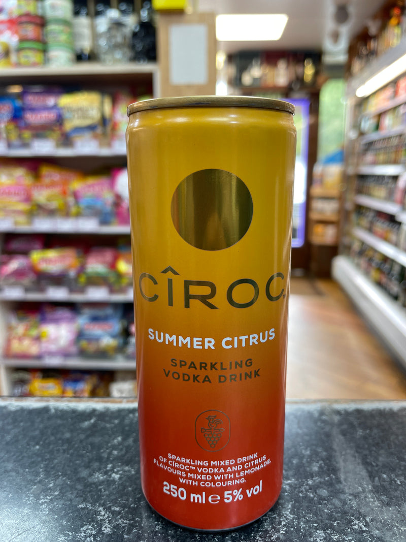 Ciroc Summer Citrus Can 250ml