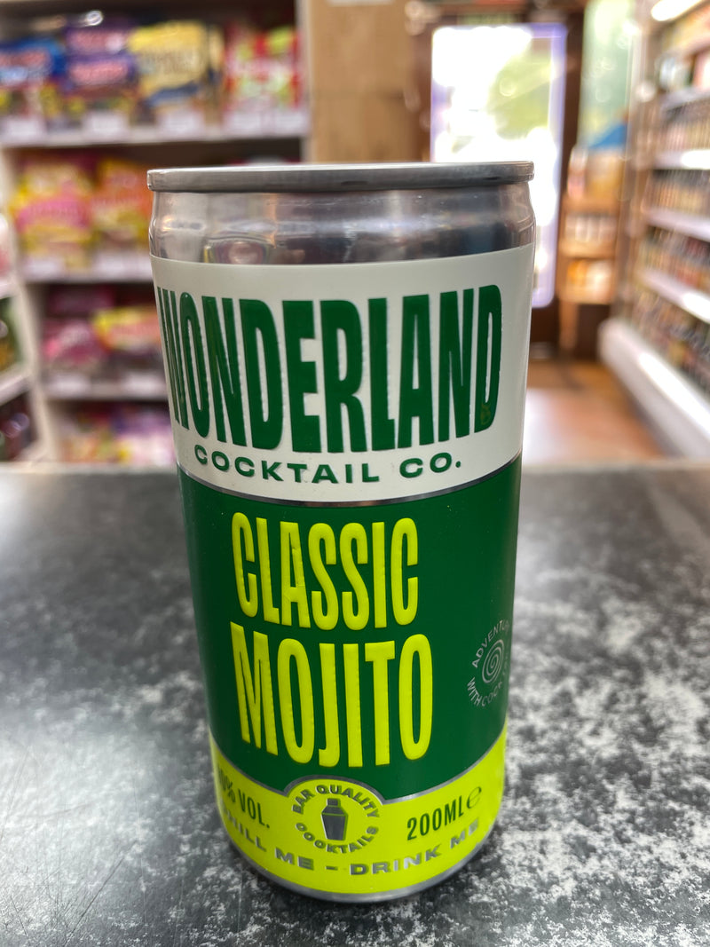 Wonderland Classic Mojito Can 200ml