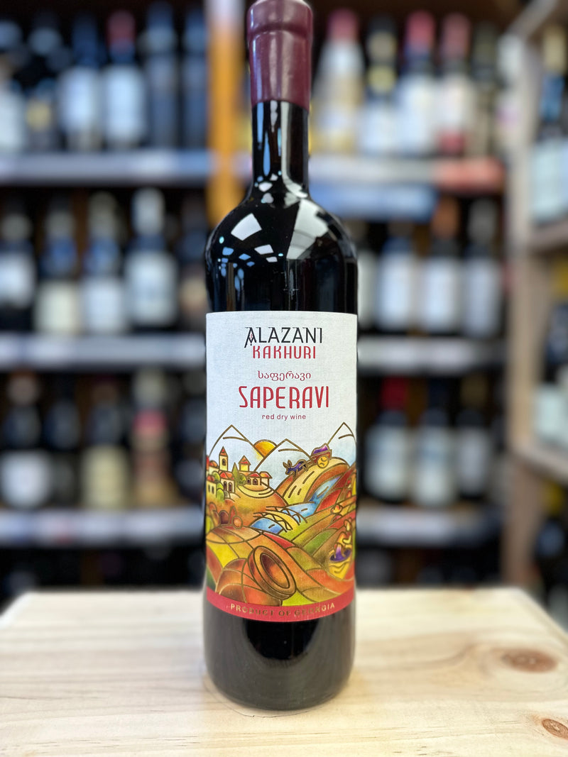 Alazani Kakhuri Saperavi Dry Red 75cl