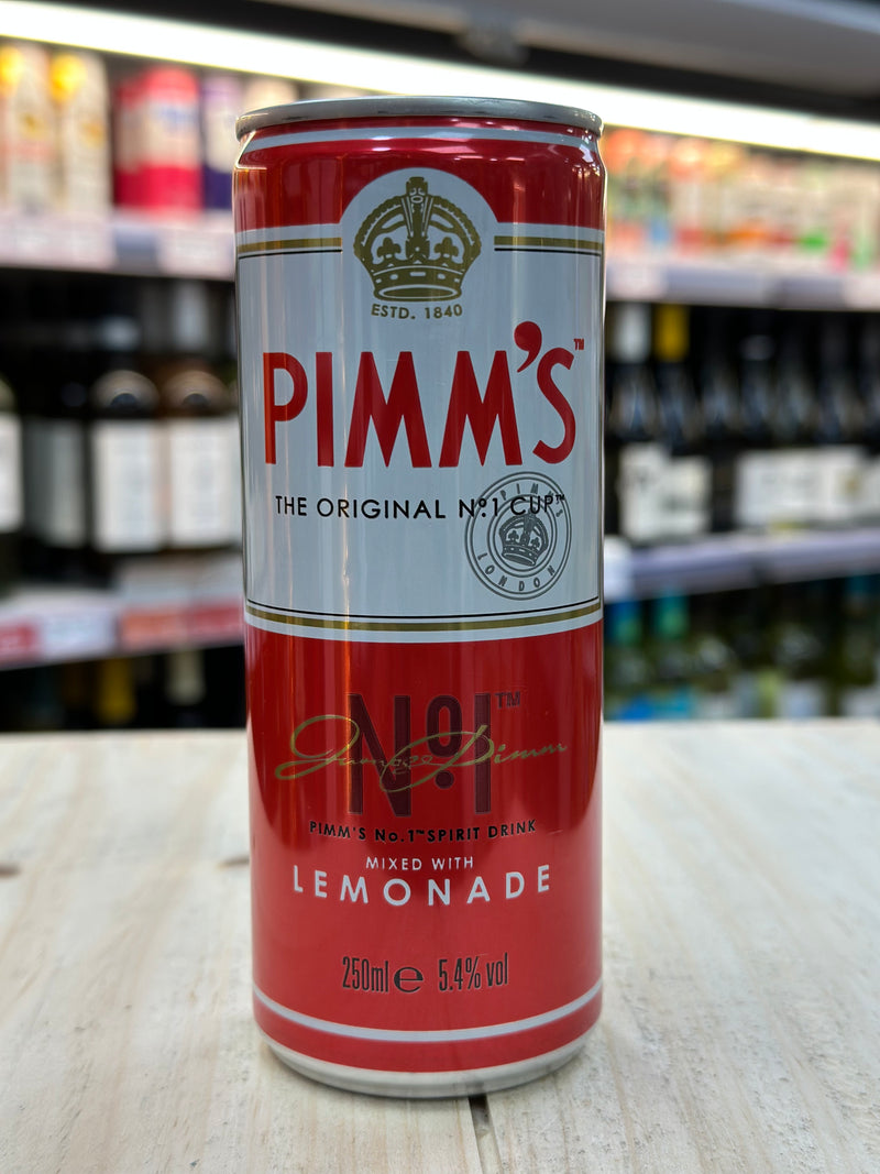 Pimm’s & Lemonade Pre Mixed Can 250ml