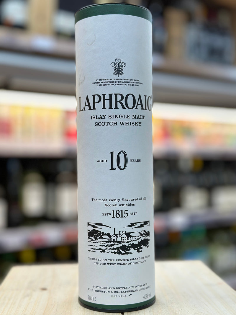 Laphroaig Islay Single Malt Scotch Whiskey 10 Years Old 70cl