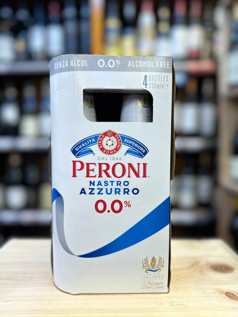 Peroni Alcohol Free Beer 4x330ml Bottles