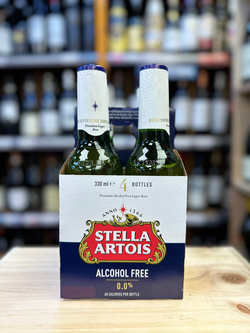 Stella Artois Alcohol Free Beer 4x330ml