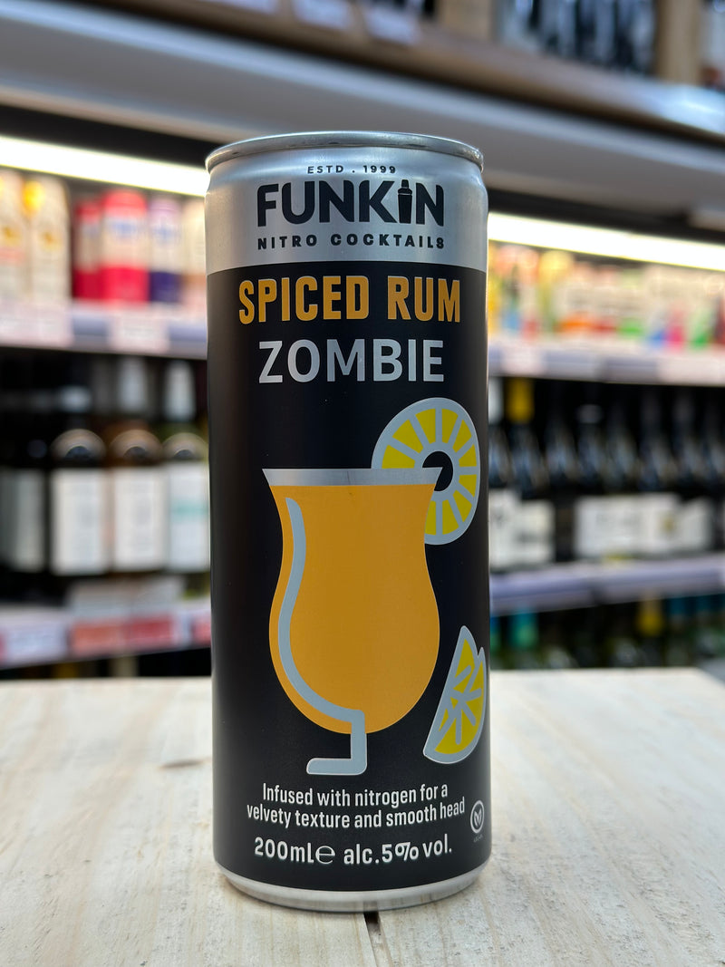 Funkin Spiced Rum Zombie Pre Mixed Can 250ml