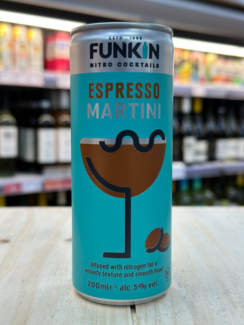 Funkin Espresso Martini Pre Mixed Can 250ml