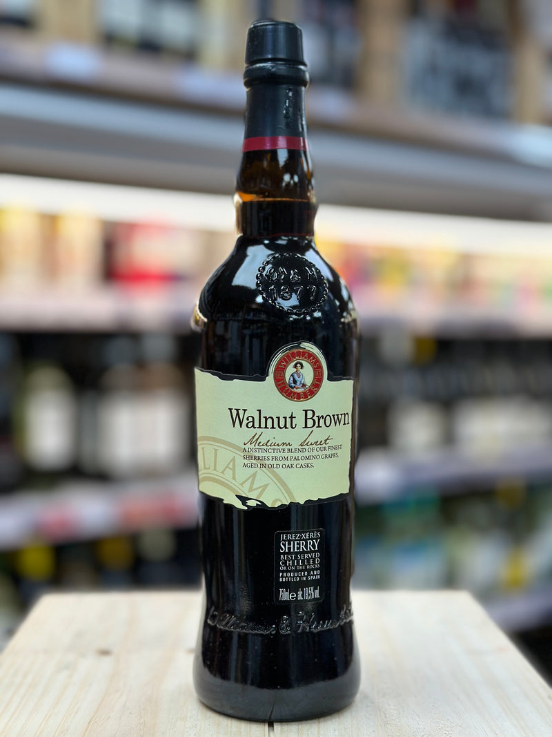 Walnut Brown Medium Sweet Sherry 75cl