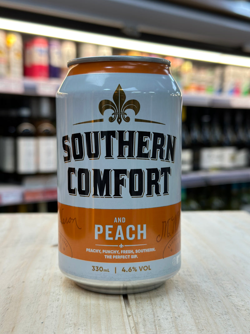 Southern Comfort & Peach Pre Mixed Can 330ml