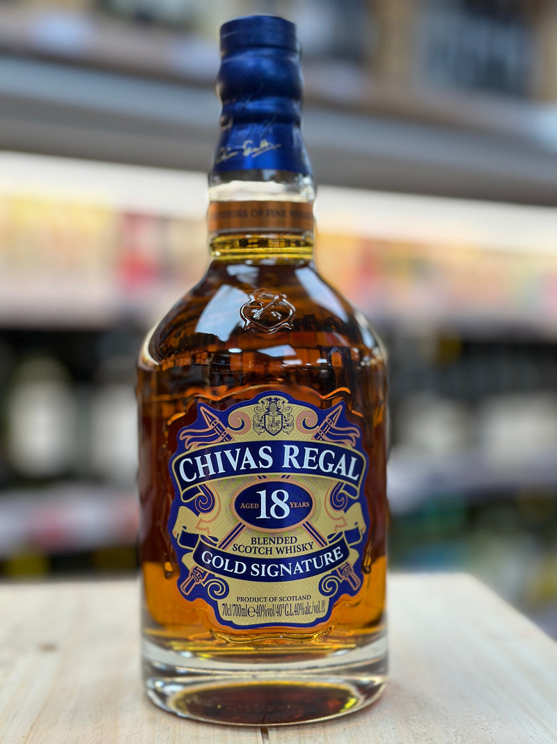 Chivas Regal Gold Signature Blended Scotch Whisky 18 Years Old 70cl