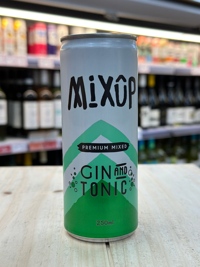 MixUp Gin & Tonic Pre Mixed Can 250ml